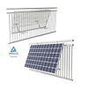 Soporte de panel solar de balcón de aluminio ajustable en stock europeo