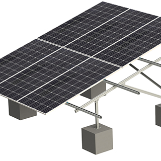 Sistemas de montaje en tierra solares de acero al carbono de alta resistencia al por mayor