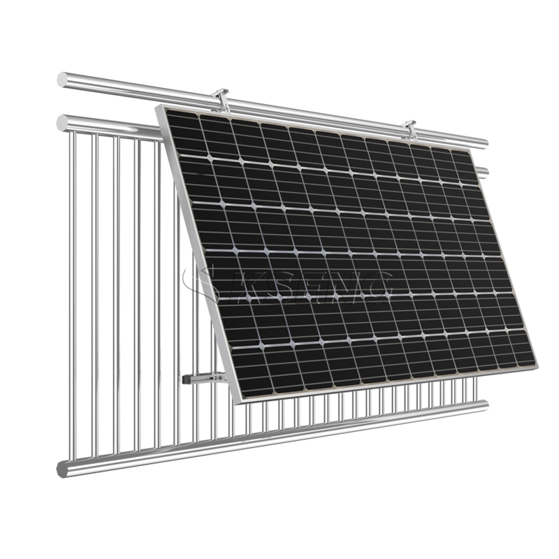 soporte solar fácil para balcón