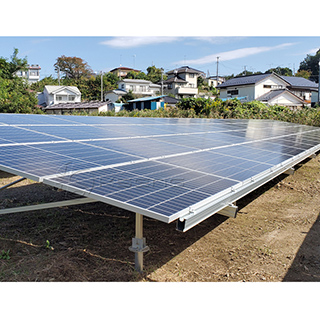 Venta caliente Instalación rápida Sistema Solar de montaje en tierra de aluminio