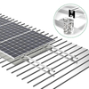 Sistema de montaje de techo de hojalata solar de aluminio con techo de metal OEM