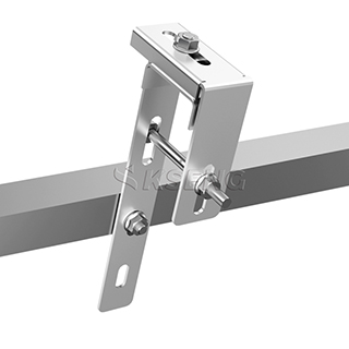 Soporte de montaje solar para balcón de aluminio, fácil instalación, Stock europeo