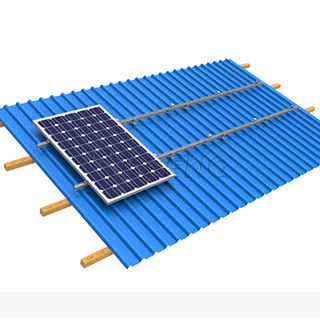 El OEM fácil instala los sistemas solares del montaje del tejado del metal de la solución del pie L